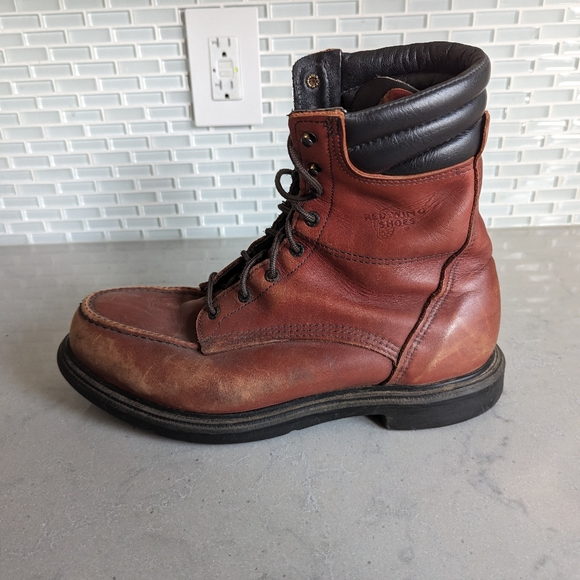 Red Wing Moc Toe Boot Sz 11.5 Style 402 - Picture 4 of 15